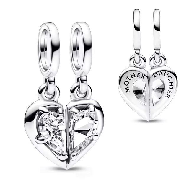 925 Mother Daughter Two-Piece Charm - Special Something