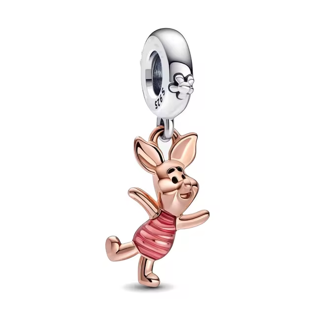 925 Little Pig Charm
