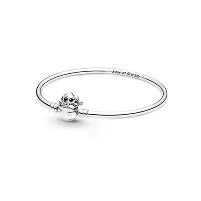 925 Koala Solid Charm Bracelet