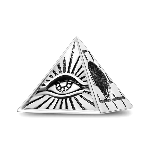 925 Pyramid Charm