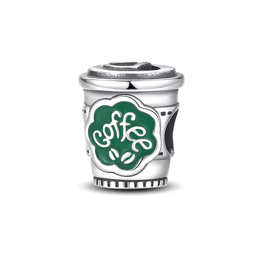 925 Earth Coffee Charm - Special Something