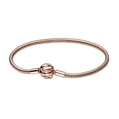 925 Rose Gold Plated Heart Bracelet